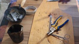 Огрузка для Воблера.Плавим Свинец Быстрый Способ