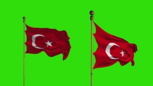 Хромакей! Флаг Турции