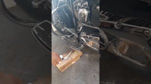 Harley Davidson Heritage проверим гайку компенсатора