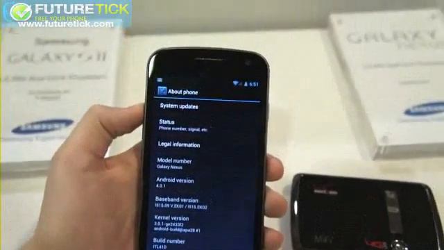Samsung Galaxy Nexus for Verizon LTE hands-on смотреть онлайн