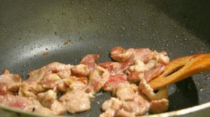 Жареное мясо кусочками