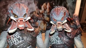 Comparison! Neca Unmasked Berserker Predator (Original vs Reissue), From 2010 Series 2.