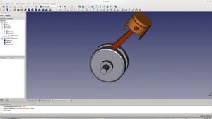 FreeCAD Simple Engine Animation