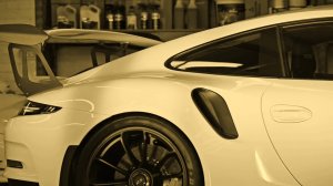 Антигравийная защита кузова Porsche GТ3