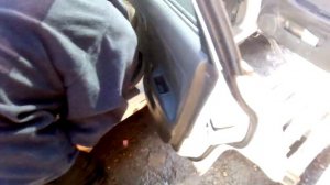 Замена порог Nissan Exspert.