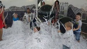 Бумажное шоу на детский праздник Москва