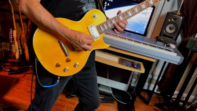 "Elevation" Original Song featuring Vintage Guitars "LemonDrop" Greeny Guitar! Gary Moore Tribute смотреть онлайн