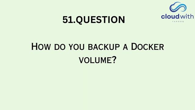 "Mastering Docker Volumes: Top Interview Questions and Answers" смотреть онлайн