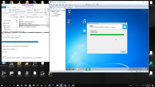 Docker 1 instalación en Windows 7 смотреть онлайн