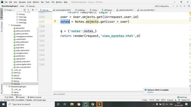 #26 Python Django Project  || Notes Sharing Site  || Hindi