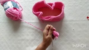 Мастер класс на люльку для игрушки ,крючком!!!