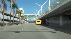 Lets Drive Through LAX *Los Angeles International Airport*