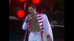 Queen - We Will Rock You (на стадионе Уэмбли 11.07.1986)