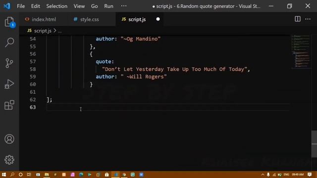 15 JavaScript Projects...