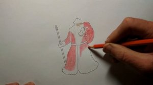 Как нарисовать Деда Мороза