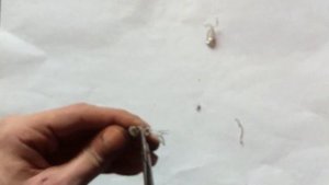 Разбор сверхминиатюрной радиолампы 6Н16Б-В