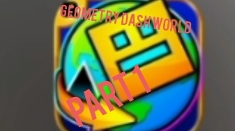 Играю в Geometry Dash World part 1