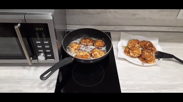 Котлеты картофельные, с начинкой.  Проверка рецепта.