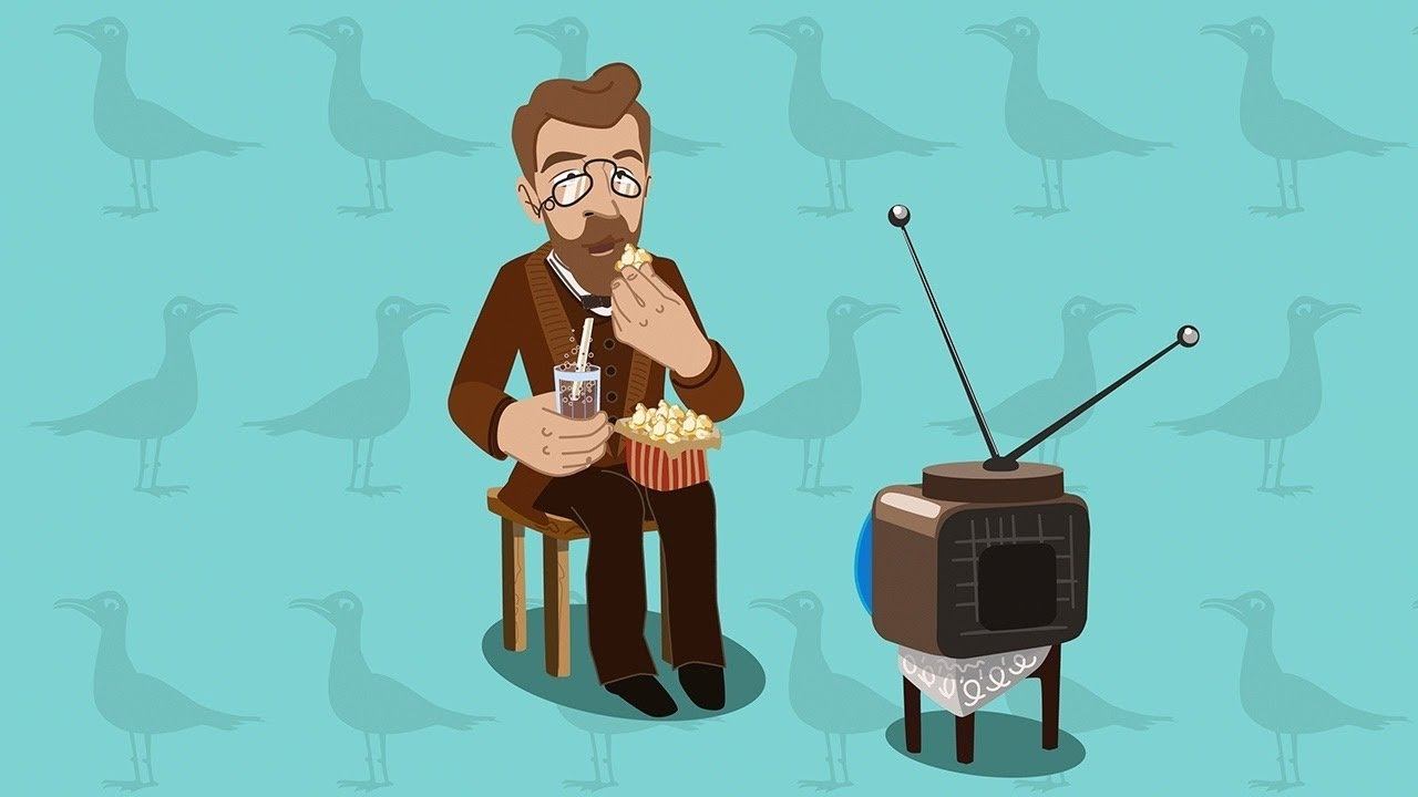 Ружье бондарчука. Ружье Чехова. Чехов с ружьем. Чеховское ружье. Чеховское ружьë инфографика