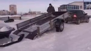 Прицеп для перевозки снегохода КМЗ 8284 51