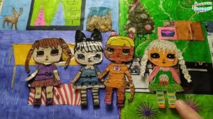 ПУТЕШЕСТВИЕ В ПРОШЛОЕ СЕСТЕР: АЛИСА, МИНИКОТИК И КАТЯ. БУМАЖНЫЕ ИСТОРИИ. КУКОЛЬНАЯ ЖИЗНЬ