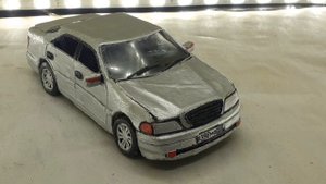Toyota Mark2 100 из ПЛАСТИЛИНА - своими руками!?