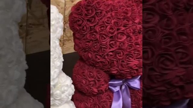Мишка Мишки Медведь из 3D роз