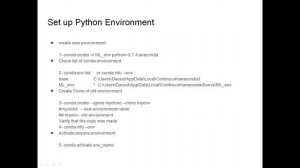 Python  Anaconda Environment setup commands (Session#1) - Hindi, Urdu, English