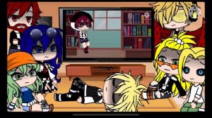 Pro heroes & Bakugo react to Deku can play the violin?! //Mha// Gacha club //requested//