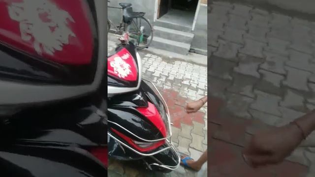 electric Scooty wash #shortvideo #viral #trending