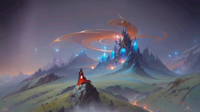 Fantasy Style No Man's Sky - Lord Of The Rings In Space - Concept Art - Prequel Ai App смотреть онлайн