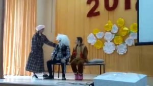 Сценка "Дед и внучка".