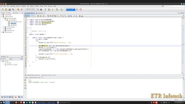 Socket Programming in Java смотреть онлайн