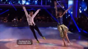 Zendaya and Val Chmerkovskiy Contemporary (Week 1) | Dancing With The Stars