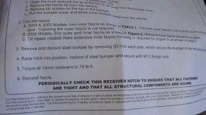 BMW X3 E83 Trailer Hitch Installation. How to install Trailer Hitch Receiver BMW X3