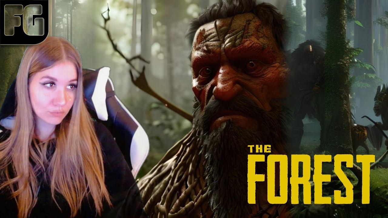 JustPlaying и FrauGamer ВЫЖИВАЮТ НА ОСТРОВЕ ➤ The Forest ➤ Девушка стримит