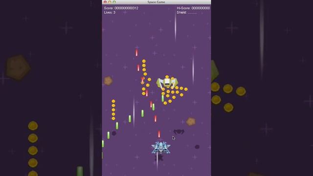 Space Game: SHMUP test 4