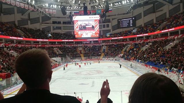 Гол Спартак забей! ХК Спартак Москва - ХК Салават Юлаев Уфа 16.11.2023