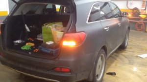 Led и лампа накаливания в Kia Sorento Prime