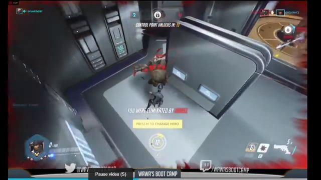 Mccree VOD Review (ft. Coach WeustiS) Gold Ranked Competitive смотреть онлайн