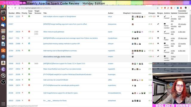 Weekly Apache Spark Code Review – смотреть онлайн видео от MySQL ...