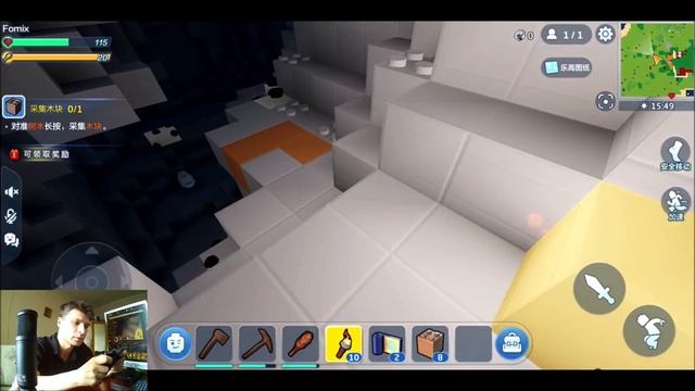 Вышел Lego- Minecraft (Lego Cube) на телефон - первый взгляд, обзор (Android Ios) смотреть онлайн