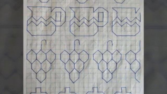 Рисование по клеточкам смотреть онлайн