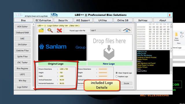 2- LBE || Auto Remove Any Logo in any Part of Bin File смотреть онлайн
