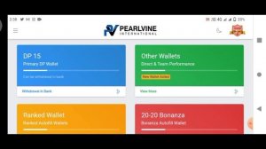 PEARLVINE INTERNATIONAL PEARL 16.4 DP RECEIVED & AUTO POOL WITHDRAWAL ||PEARLVINE NEXT RANK UPGRADE