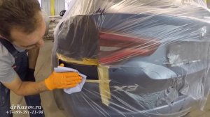 Локальный ремонт бампера BMW X3 2019