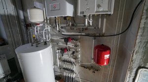 Система отопления красиво и качественно.