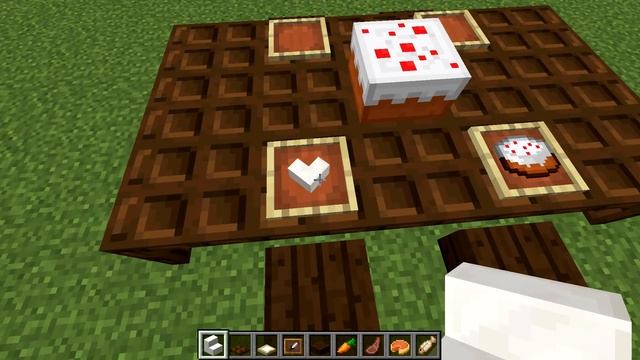 КРАСИВАЯ ЕДА В MINECRAFT