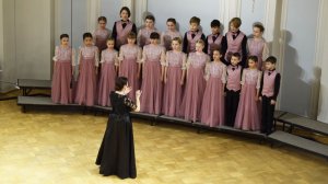 "Дождик" (муз. С. Плешака, сл. О. Сердобольского)