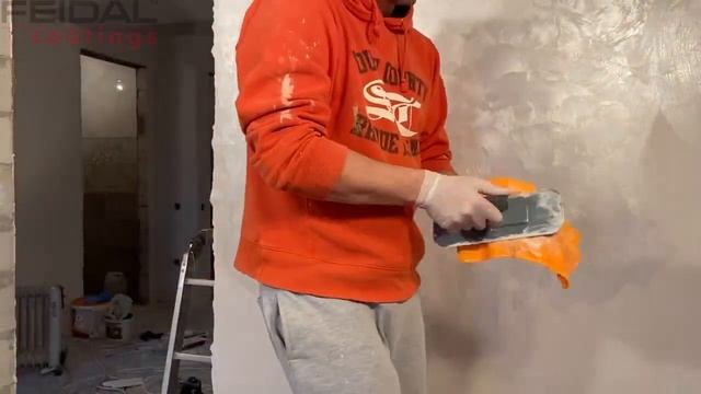 Отличный декор для всего дома! Вся квартира в декоративной штукатурке Магия от FEIDAL! смотреть онлайн